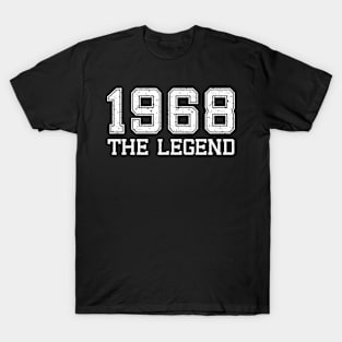 Classic Born in 1968 The Legend T-Shirt